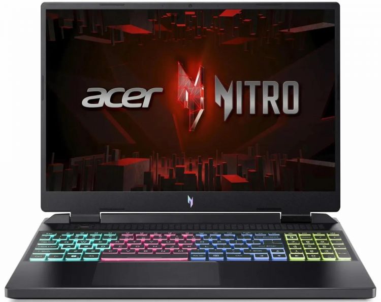   Xcom-Shop Ноутбук Acer Aspire Nitro AN16-41-R3KB NH.QKCCD.004 Ryzen 7 7735HS/16GB/1TB SSD/GeForce RTX4060/16 WQXGA IPS/WiFi/BT/Win11Home/black