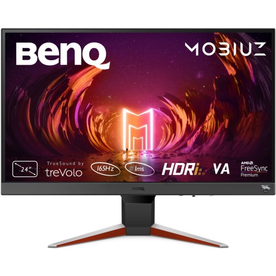  Монитор 23,8 BenQ EX240N 1920x1080, VA, 165Hz, 3000:1, 250cd, 1ms, HDMI, DP, Speakers, FreeSync, Black