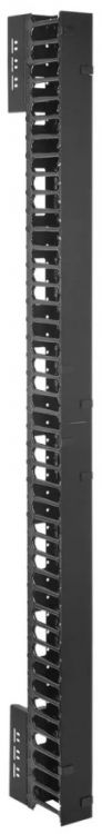 Кабельный организатор вертикальный, 42U ITK ZP-CC05-42U-V-0800 by ZPAS 800мм черный