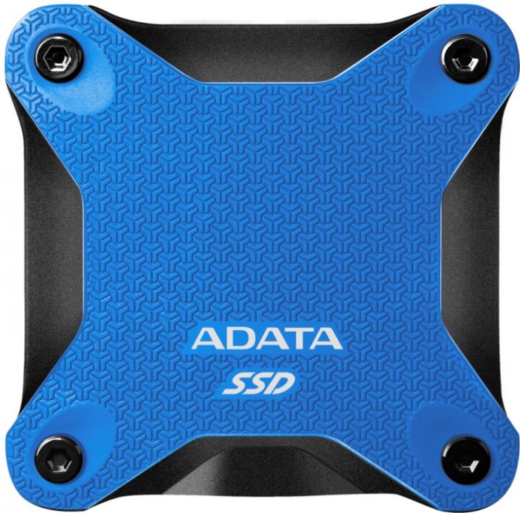 Внешний SSD USB 3.2 Gen 2 Type-A ADATA SD620-512GCBL SD620 512GB MIL-STD blue