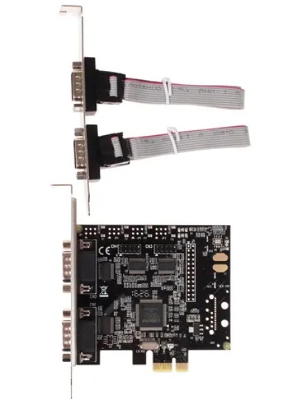 Контроллер расширения Espada FG-EMT04A-1-BU01 PCI-Ex1, 4xCOM9M (OEM)