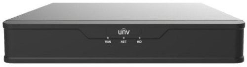 Видеорегистратор UNIVIEW NVR301-04S3 IP 4-х канальный 4K; входящий поток на запись до 64Мбит/с