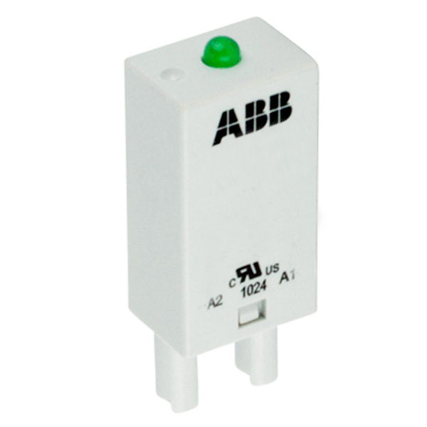 Лампа ABB 1SVR405654R1100 CR-P/M-92 зеленый 110-230V AC/DC для реле CR-P, CR-M