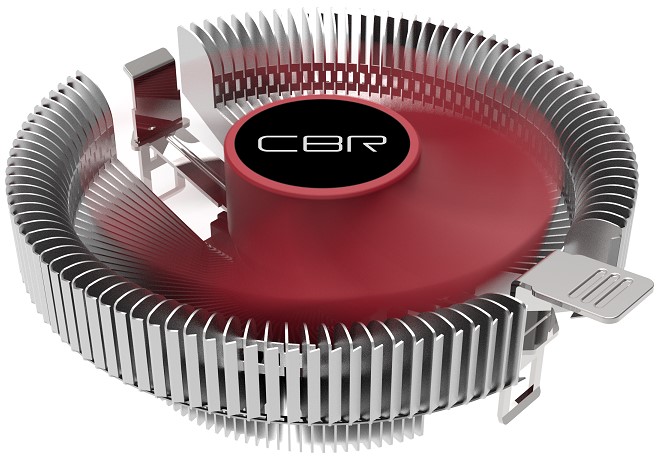 Кулер CBR CBR80 LGA775/115X/1200/1700/AM2/AM3/AM4/FM1/FM2/754/940/939 (TDP 65W, 90mm, 2000rpm, 42.1 CFM, 31dBa)