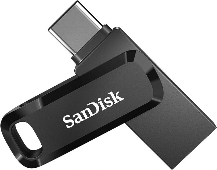 Накопитель USB 3.1 512GB SanDisk SDDDC3-512G-G46 USB Type-C black