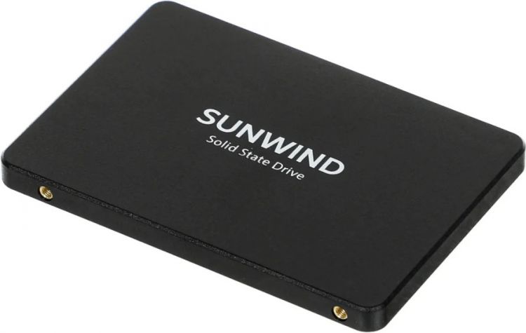 Накопитель SSD 2.5'' SUNWIND SWSSD128GS2T ST3 128GB SATA 6Gb/s 3D TLC 500/400MB/s MTBF 1.5M TBW 60