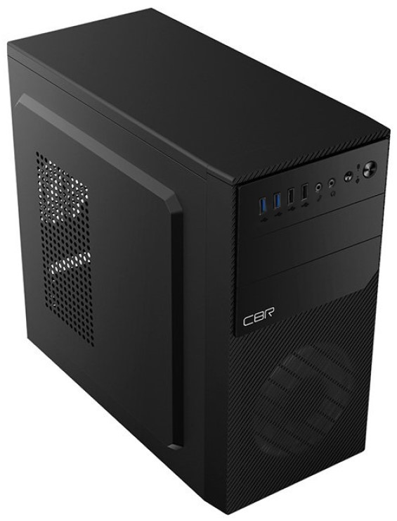 Корпус mATX CBR RD880 БП PSU-ATX450-12EC (450W/120mm), 2*USB 3.0, 2*USB 2.0, HD Audio+Mic, кабель питания 1.2м, black