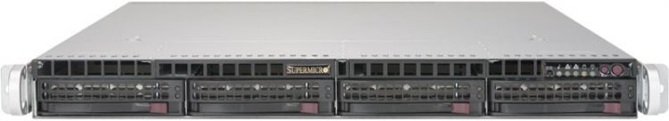 Серверная платформа 1U Supermicro SYS-5019S-WR (1x1151, C236, 4x UDDR4 ECC 1,2v, 4x3.5 HS, 2GE, 2x500W Gold)