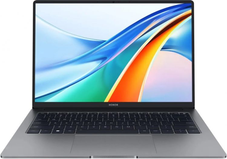 Ноутбук Honor MagicBook X14 Pro 5301AHQK i5-13420H/8GB/512GB SSD/Radeon Graphics/14 FHD IPS/WiFi/BT/cam/Win11Home/grey