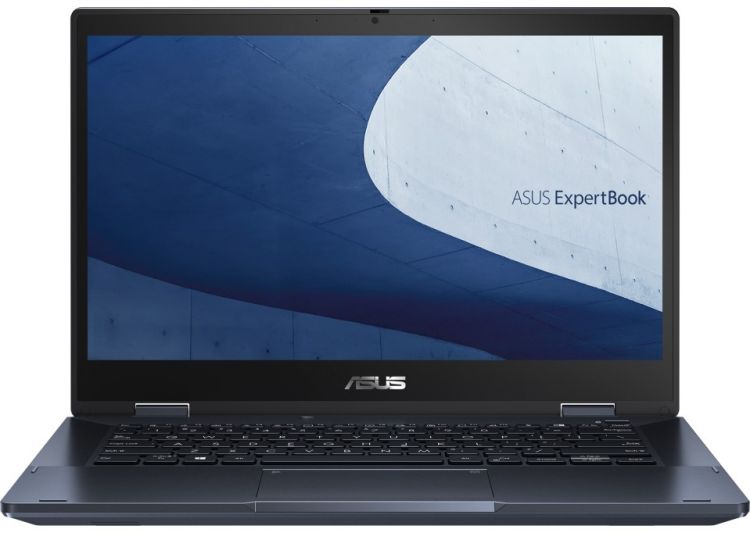  Ноутбук ASUS ExpertBook B3 Flip B3402FBA-LE0810 90NX04S1-M00WP0 i7-1255U/16GB/512GB SSD/Iris Xe graphics/14 FHD IPS/WiFi/BT/cam/noOS/star black
