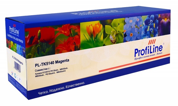  Тонер-картридж ProfiLine PL-TK-5140M для Kyocera ECOSYS M6030/M6530/P6130/M6030cdn/M6530cdn/P6130cdn с бункером отработанного тонера mage