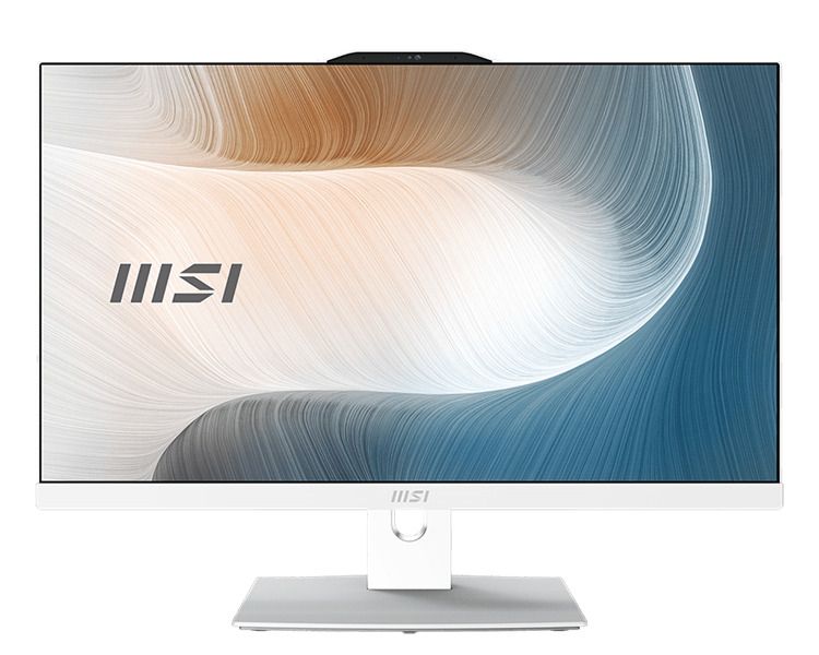 Моноблок 23.8'' MSI Modern AM242P 1M 9S6-AE0722-1022 Core 5 120U/16GB/512GB SSD/noDVD/Intel Graphics/1920x1080 IPS/Cam/BT/WiFi/DOS/white