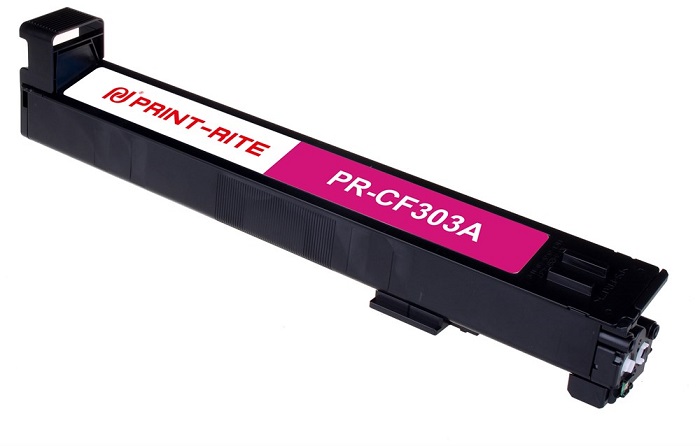 Картридж Print-Rite PR-CF303A CF303A пурпурный (30000стр.) для HP CLJ Ent M880