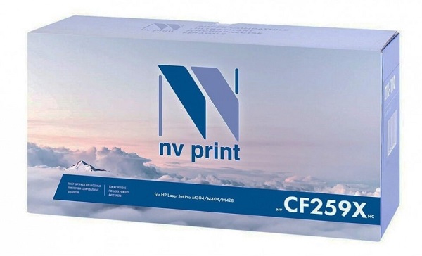 Картридж NVP NV-CF259XNC (без чипа) (без гарантии) для HP Laser Jet Pro M304/M404/M428 (10000k)
