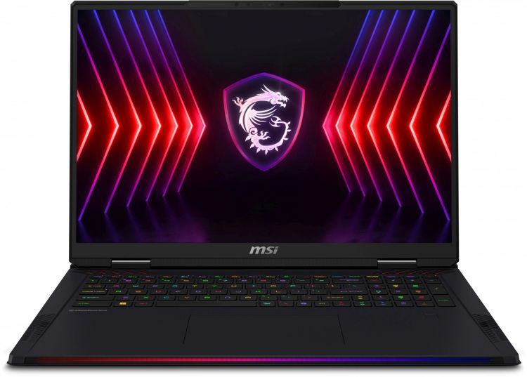 Ноутбук MSI Raider 18 HX A14VHG-461XRU 9S7-182232-461 i9-14900HX/32GB/1TB SSD/GeForce RTX 4080 12GB/18 QHD+ IPS/WiFi/BT/cam/noOS/black