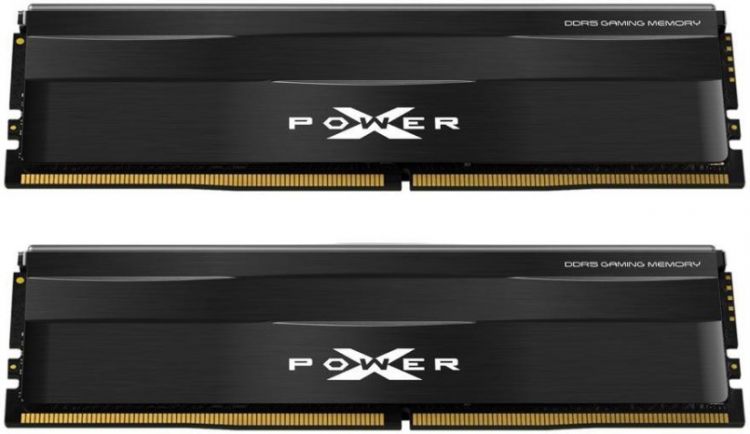 Модуль памяти DDR5 32GB (2*16GB) Silicon Power SP032GXLWU560FDE XPOWER Zenith PC5-44800 5600MHz CL40 1.25V black