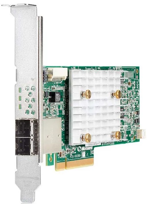 Контроллер HPE 836270-001 Smart Array P408e-p SR Gen10 (8 External Lanes/4GB Cache) 12G SAS PCIe Plug-in Controller (804405-B21)