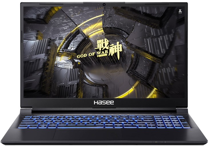 Ноутбук Hasee Z7-DA7NS i7-12650H/16GB/512GB SSD/RTX 3050 4GB/15,6 FHD IPS/WiFi/BT/cam/noOS/black