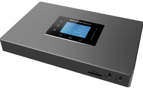 АТС IP Grandstream UCM6301 SIP, до 75 одновременных соединений, 1 порт FXO, 1 порт FXS