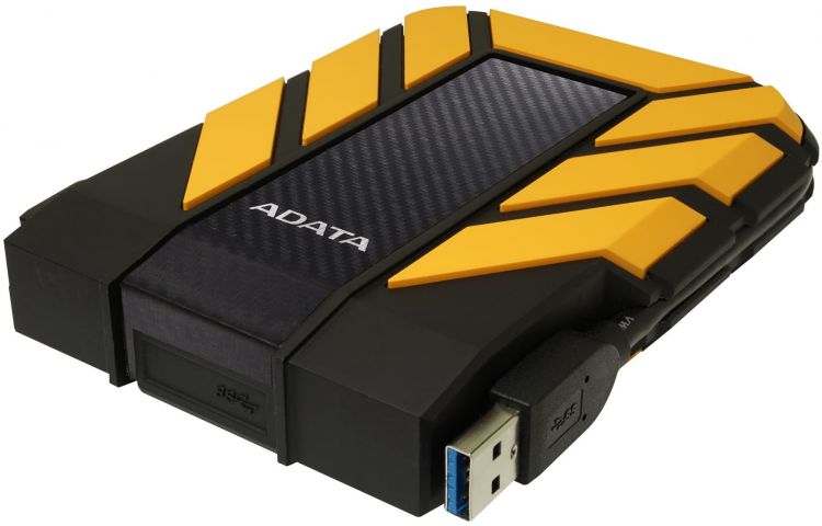   Xcom-Shop Внешний диск HDD 2.5'' ADATA AHD710P-1TU31-CYL 1TB HD710 Pro USB 3.2 желтый