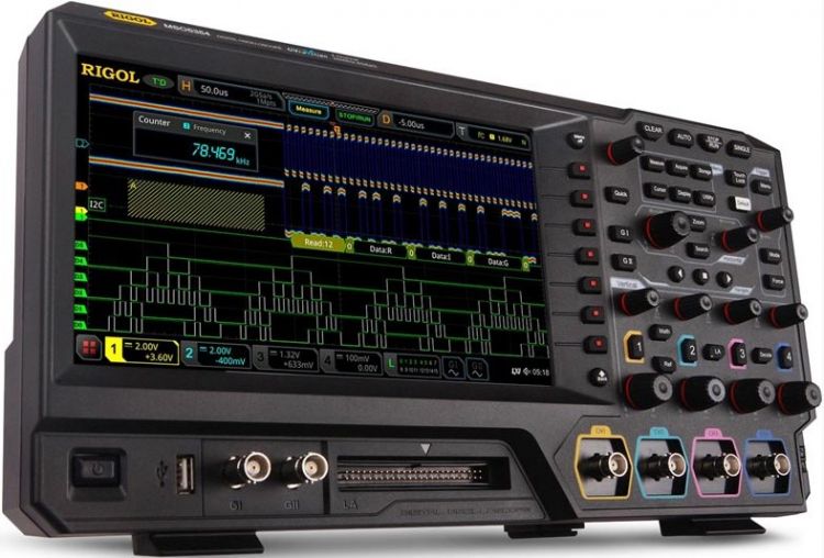 Осциллограф Rigol MSO5074 70MHz BW,4Channel,8GSa/s