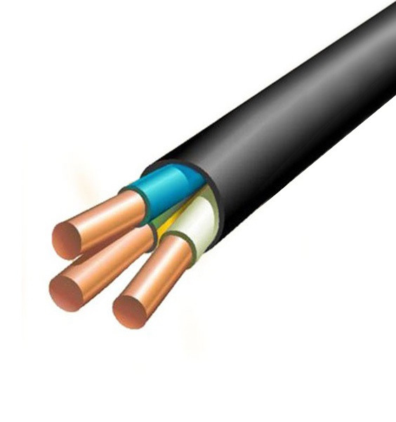 Кабель Кабэлектроснаб ВВГ-нг(А)-LS 3х4ок(N,PE)-0,66 ВВГнг-LS3х4(ГОСТ,КЭС) ГОСТ, силовой
