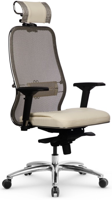 Кресло офисное Metta Samurai SL-3.04 MPES Цвет: Молочный.