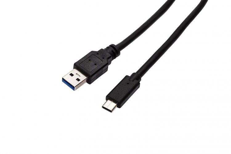 Кабель интерфейсный USB 3.0 Filum FL-C-U3-AM-CM-1.8M 1.8 м., черный, 3A, разъемы: USB A male- USB Type С male, пакет