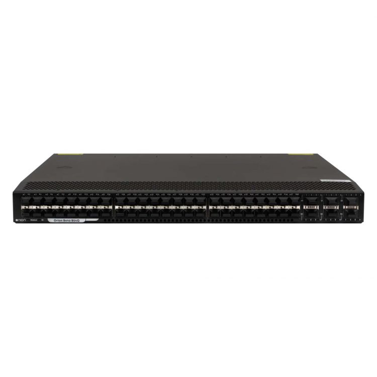 Коммутатор управляемый Orion Beta B54Q уровня 3, 48x 1/10GE SFP+, 6x 40GE QSFP+, 2x Hot Swap БП 100-240VAC