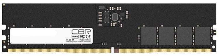 Модули памяти DDR5 Модуль памяти DDR5 16GB CBR CD5-US16G48M40-01 PC5-38400, 4800MHz, CL40, 1.1V