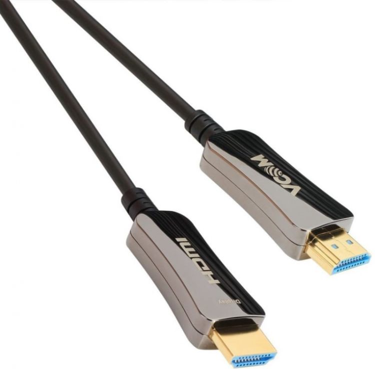 Кабель интерфейсный HDMI-HDMI VCOM D3742A-15M активный оптический 19M/M,ver. 2.0, 4K@60 Hz 15m