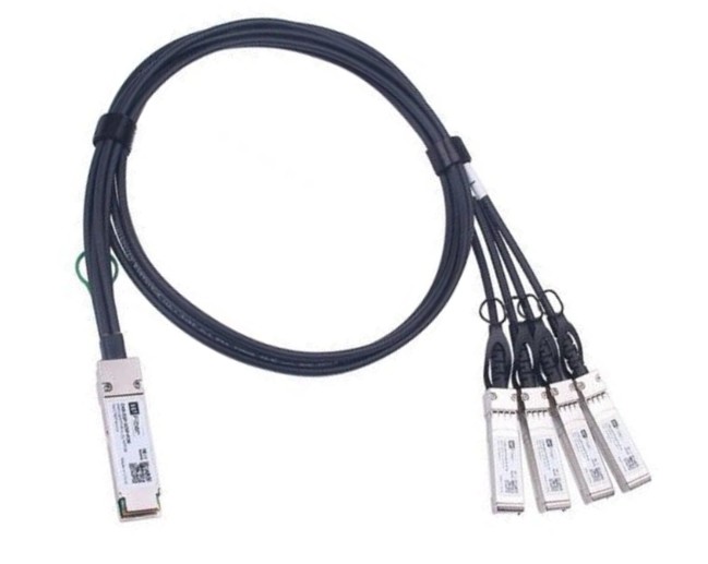 Кабельная сборка QTECH QSC-40G-4*10-A2 активная 40G QSFP - 4*10G SFP+, 2м