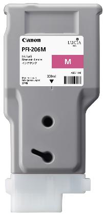 Картридж Canon PFI-206 M 5305B001 для IPF6400 Magenta,300 мл