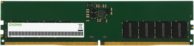 Модуль памяти DDR5 16GB Digma DGMAD55600016S 5600MHz PC5-44800 CL46 288-pin 1.1В single rank Ret