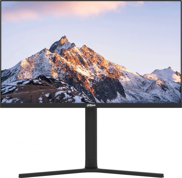 Монитор 23,8 Dahua DHI-LM24-B201A 1920x1080, LED, 16:9, IPS, 250cd, 1000:1, 5ms, 178/178, VGA, DP, HDMI, 100Hz, HAS, pivot, VESA 100х100, black