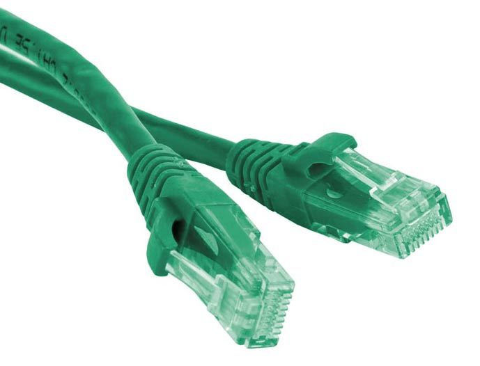 Кабель патч-корд U/UTP 5e кат. 7м. TWT TWT-45-45-7.0-GN RJ45 - RJ45, 4 пары, зеленый