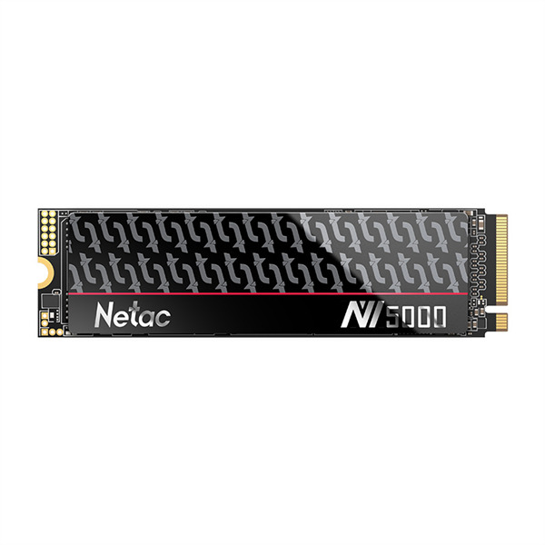 Накопитель SSD M.2 2280 Netac NT01NV5000T-500-E4X NV5000t 500GB PCI-E 4.0 x4 NVMe 1.4 3D NAND 4800/2700MB/s TBW 320 MTBF 2M 22х80mm heatspreader Retai