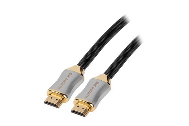 Кабель HDMI Wize WAVC-HDMIUS-3M 3 м, v.2.0, 19M/19M, 4K/60 Hz 4:4:4, 36 AWG, HDCP 2.2,ультратонкий, позол.разъемы, черный, пакет