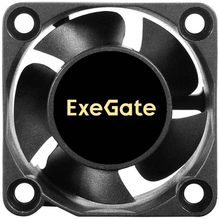 Вентилятор для корпуса Exegate EX04020B3P EX297016RUS 40x40x20 mm,6300rpm, 7.06CFM, 28dBa, 3-pin