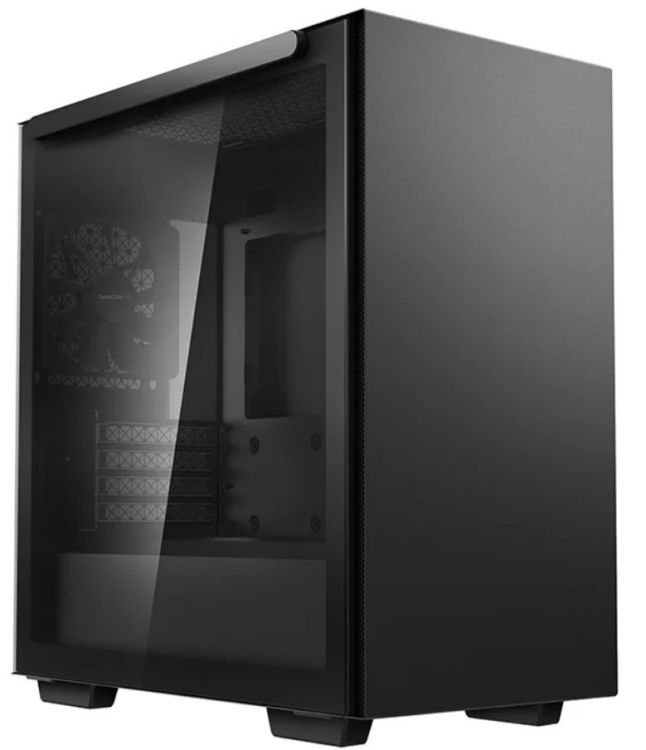 Корпуса DeepCool Корпус mATX Deepcool MACUBE 110 BK BR черный, без БП, окно из закаленного стекла, 2*USB3.0