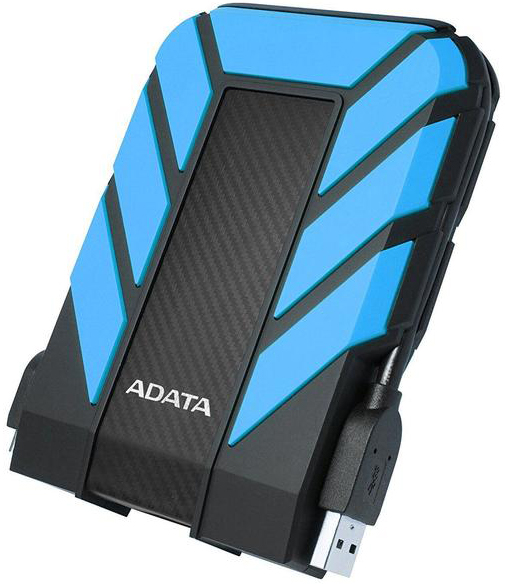 Внешний диск HDD 2.5'' ADATA AHD710P-1TU31-CBL 1TB HD710P USB 3.0 синий