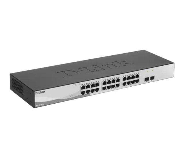 Коммутатор управляемый D-link DGS-1210-26/FL2A 24x10/100/1000Base-T, 2x1000Base-X SFP, L2