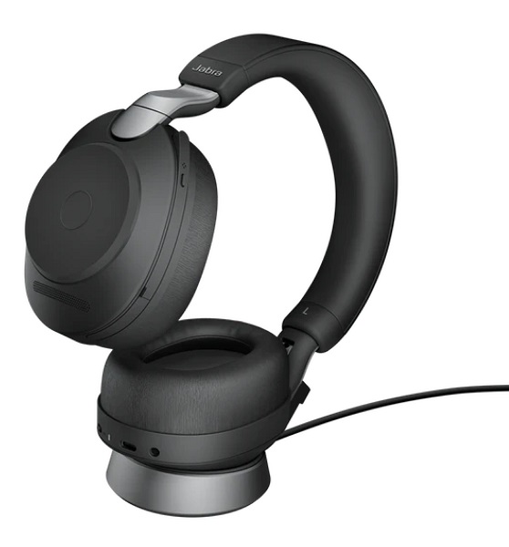 Гарнитура беспроводная Jabra Evolve2 85 28599-989-989 Link380a UC Stereo Stand black