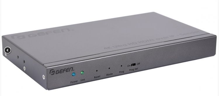 Передатчик сигналов Gefen EXT-UHD-LANS-TX 4K HDMI, RS-232, аудио и ИК в Ethernet с проходным выходом HDMI