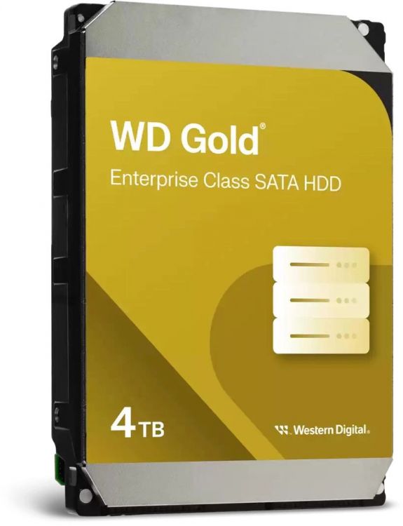  Жесткий диск 4TB SATA 6Gb/s Western Digital WD4004FRYZ Desktop Gold 512E 3.5 7200rpm 256MB