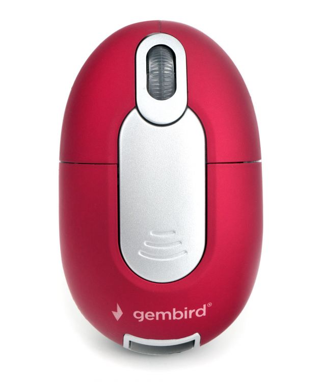 Мышь Wireless Gembird MUSW-605 2,4ГГц, 1200DPI, 3кн красная