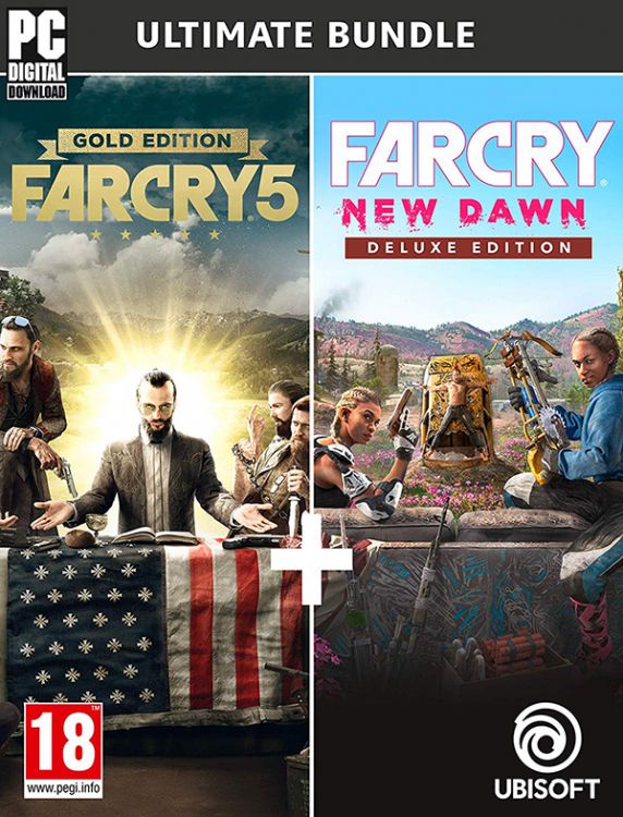 Ubisoft. Игры для ПК  Xcom-Shop Право на использование (электронный ключ) Ubisoft Far Cry New Dawn Ultimate Bunlde