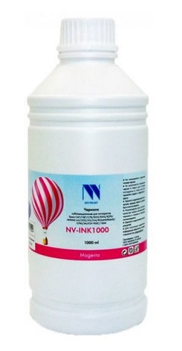 Чернила NVP NV-INK1000ULM универсальные на водной основе для аппаратов Сanon/Epson/НР/Lexmark (1000 ml) Light Magenta