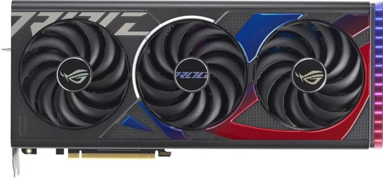 Видеокарта PCI-E ASUS GeForce RTX 4070 SUPER ROG STRIX GAMING (ROG-STRIX-RTX4070S-12G-GAMING) 12GB GDDR6X 192bit 2640/21000MHz 2*HDMI 3*DP