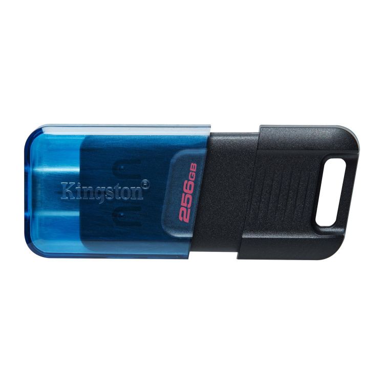 Накопитель USB 3.2 256GB Kingston DataTraveler 80 M 200MB/s USB-C 3.2 Gen 1